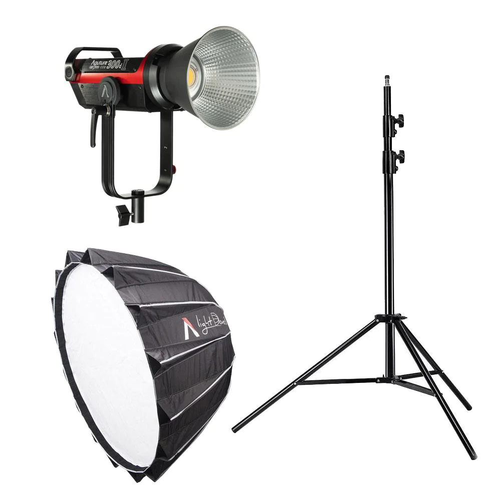 Постоянный источник света Aputure Light Storm LS C300D II + стойка и софтбокс