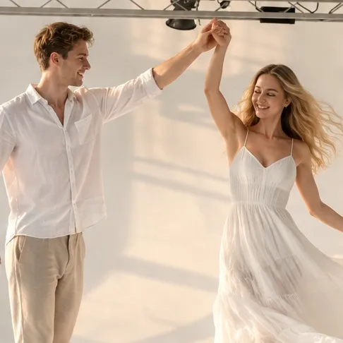 Love story для пары — фотосессия в зале Лантан, PhotoHub